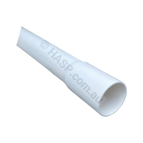 50mm White PVC Hard Pipe Class 12 - 6m Length