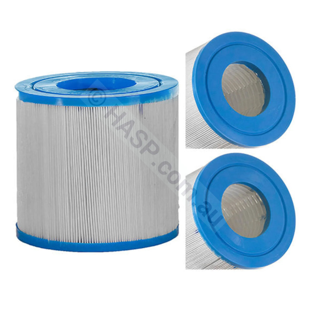 Rainbow RDC 10 / Waterway DSF 35 Cartridge Filter DSF35 817-3510 - Cameo Pair - 117mm x 126mm - Stacked Twin Filters