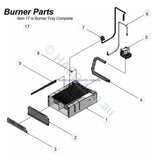 Raypak 200, 280, 350, 430 Gas Pool Heater Spare Parts with Diagrams - also RP2100 - Heater and Spa Parts