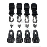Replacement Clip-On Spa Cover Safe Clips - 4 Pack Tools