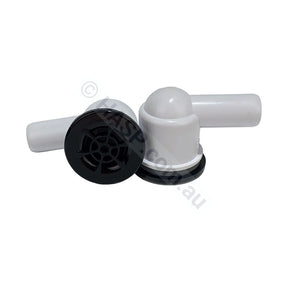 Rising Dragon Low Profile Drain Star Face - Black