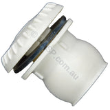 S&P 1" Slip Air Control Venturi - White - Spa Baths & Pools - Universal - Heater and Spa Parts
