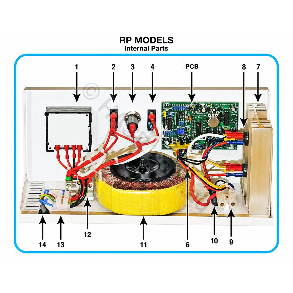 Saltmate Self Clean PCB for RP20 RP30 RP40 - Chlorinator Parts