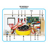 Saltmate Self Clean PCB for RP20 RP30 RP40 - Chlorinator Parts