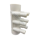 Spa Jet Manifold - 50mm pipe to 3/4’’/19mm Jet Hose - 6 Port - Plumbing & Fittings
