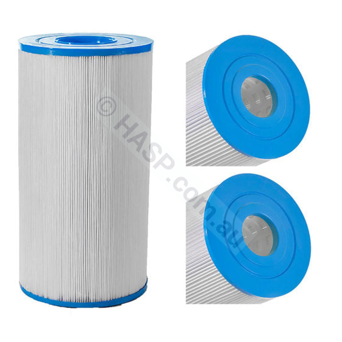 Spa-Quip Series 1000 C50 Niche Replacement Cartridge Filter - Q1031 - 300mm x 143mm - Cartridge Filters
