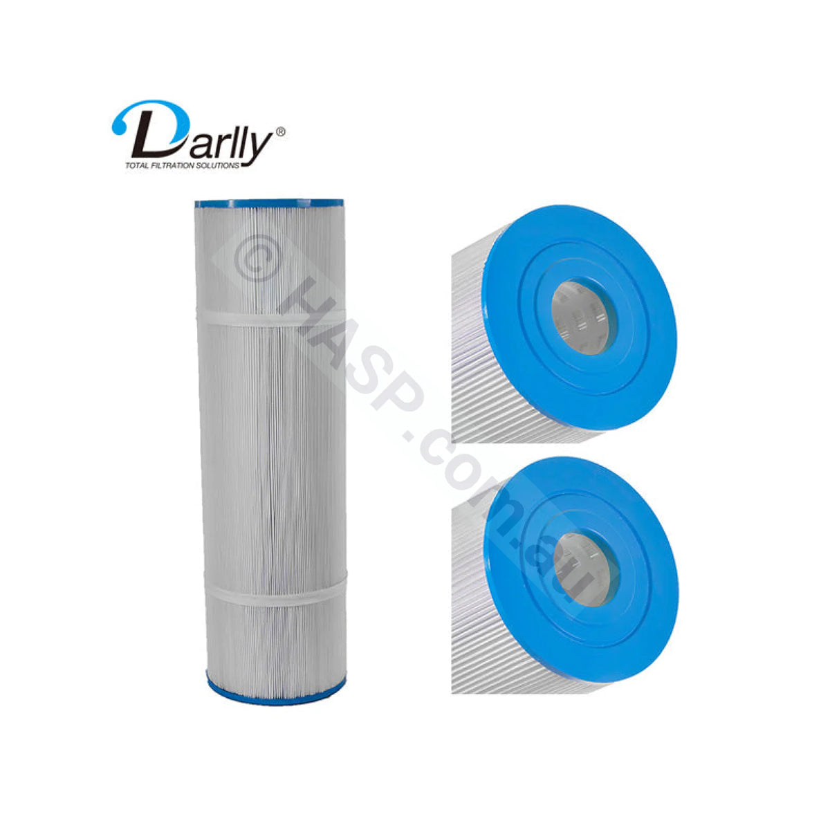 Spa-Quip Series 1000 C75 Niche Replacement Cartridge Filter - 452mm x 143mm - Cartridge Filters