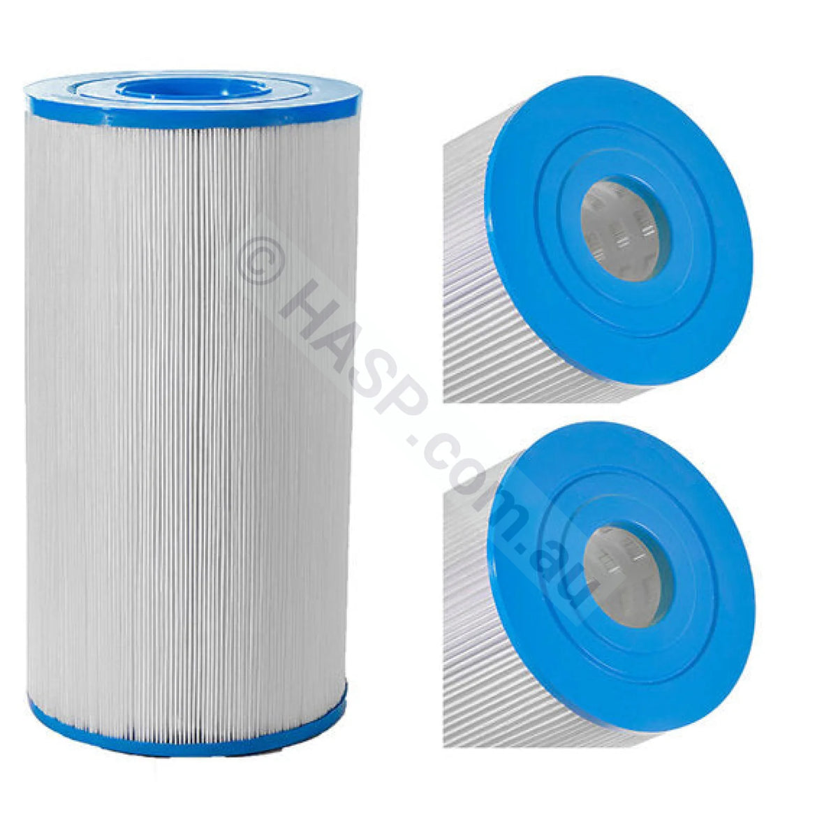 Spa-Quip SQ50 / SQ100 Skimmer Cartridge Filter - Q1259 - 230mm x 145mm - Pool & Spa