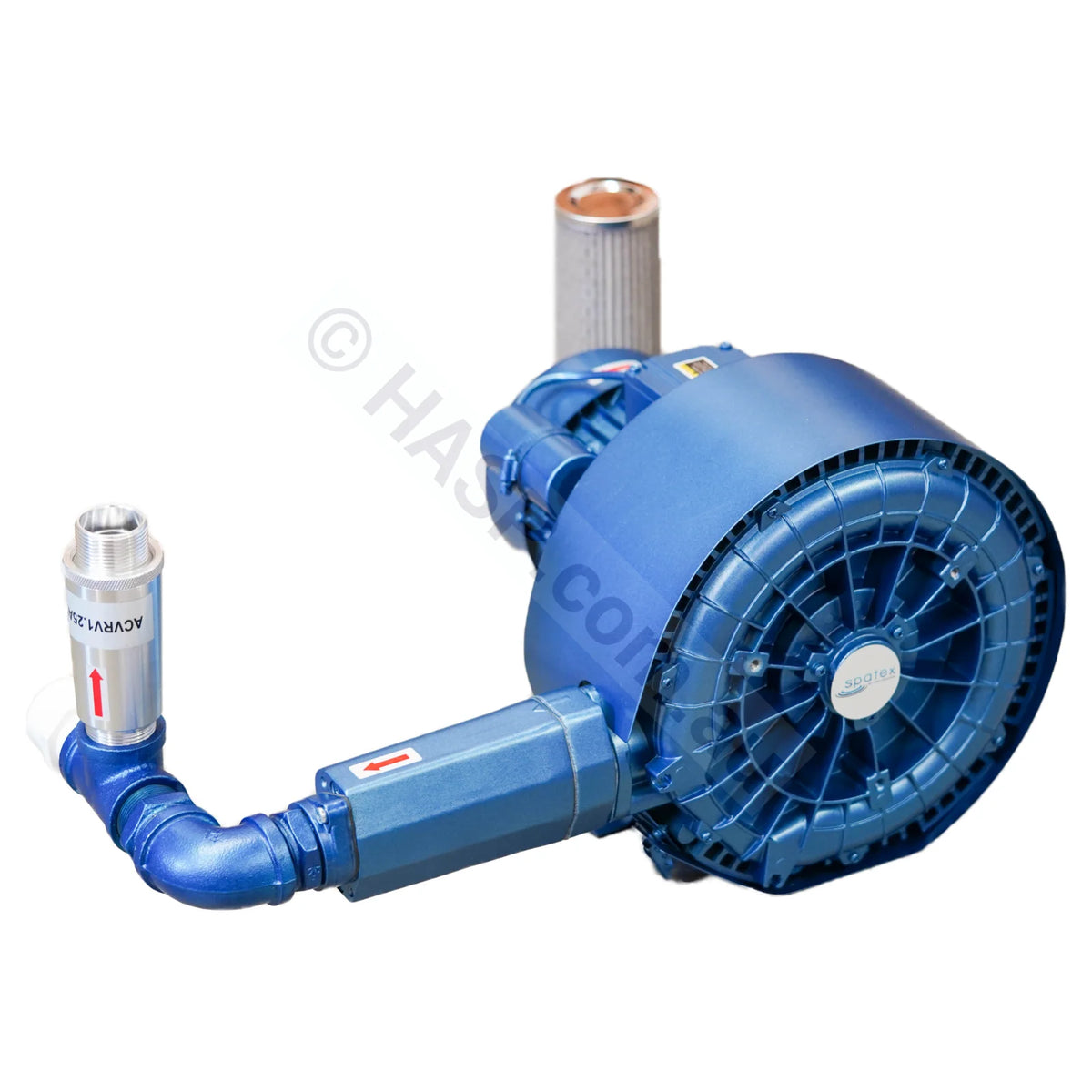 Spatex Commercial 2-Stage Side Channel Air Blower 1.3kW Kit - SXHB-320A-1D1 - Single Phase blower