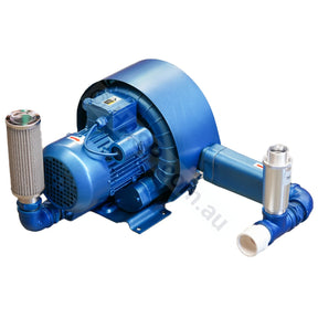 Spatex Commercial 2-Stage Side Channel Air Blower 1.3kW Kit - SXHB-320A-1D1 - Single Phase blower