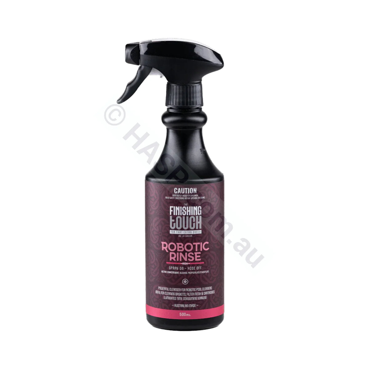 The Finishing Touch Robotic Rinse - Robotic Pool Cleaner Filter Cleaner - 500ml - Chemicals