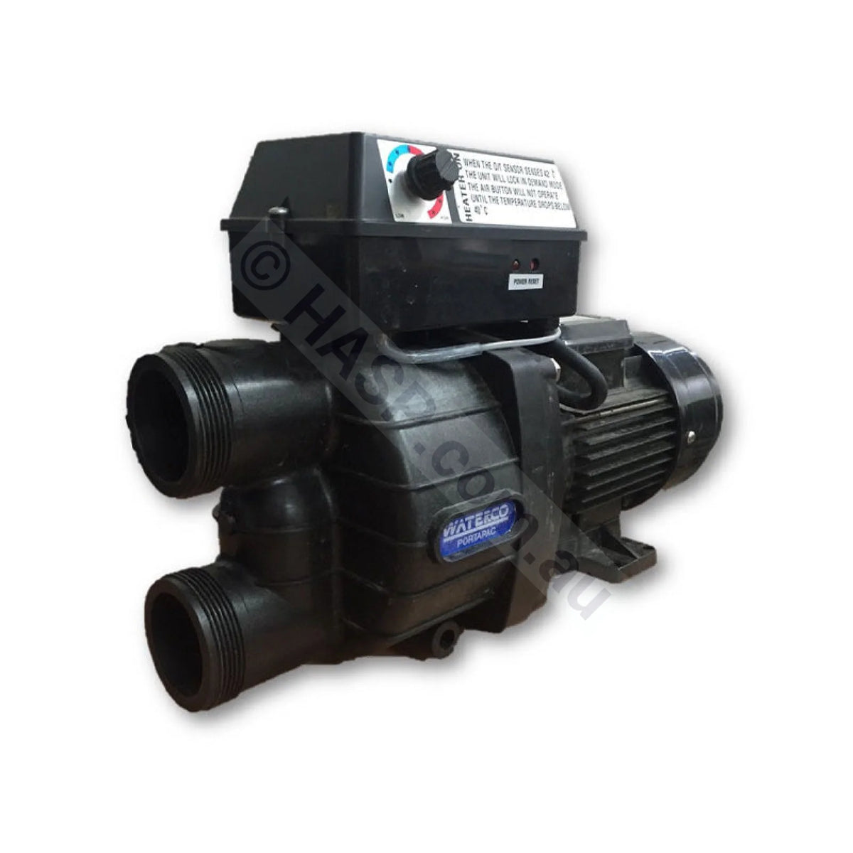 Waterco Portapac Demand 10AMP MK4 - Air Button