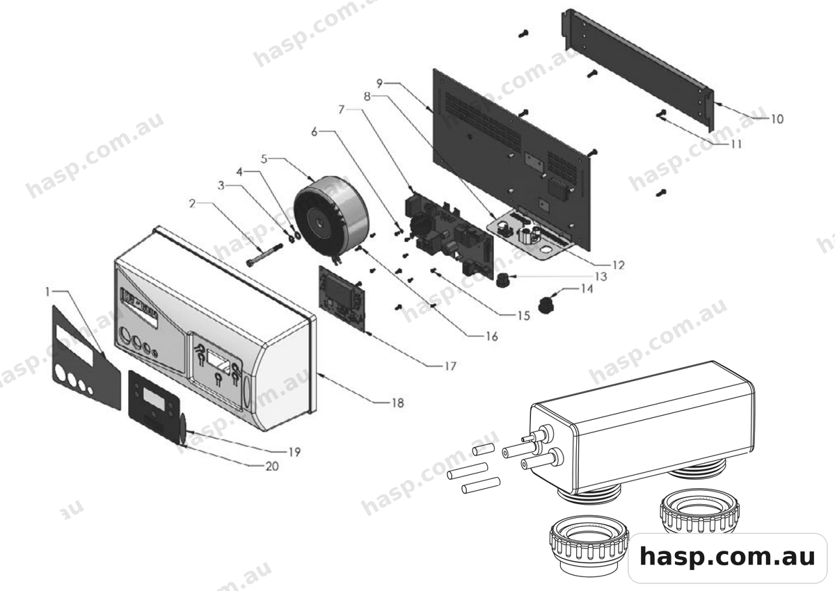 Zodiac EL-24 Spare Parts