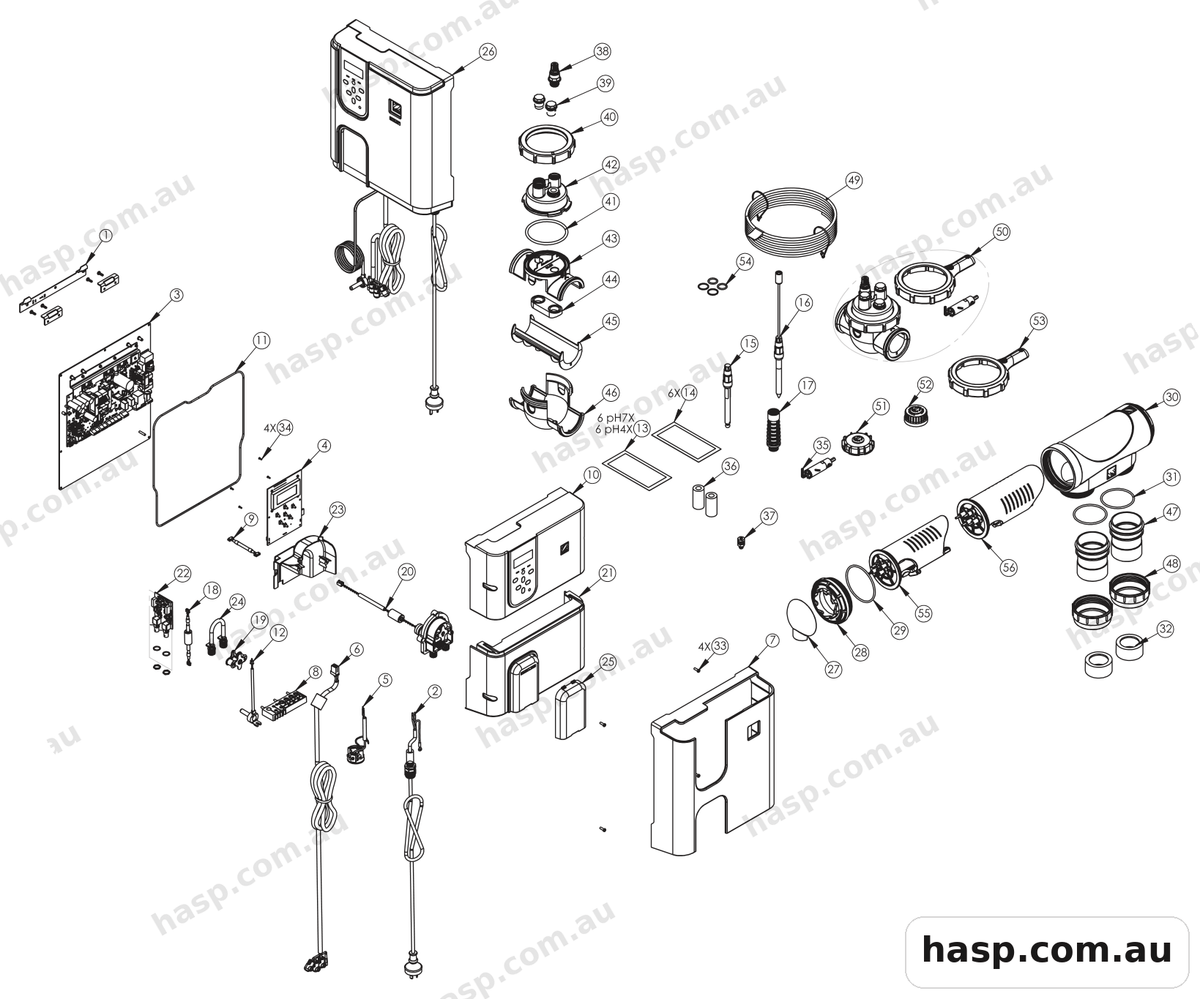 Zodiac EXO IQ PRO Spare Parts