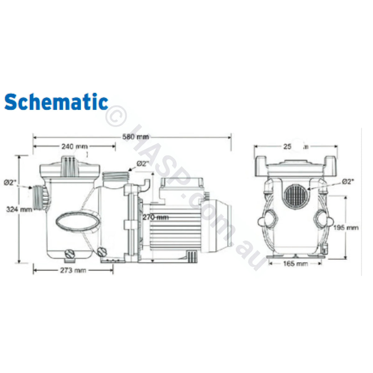 Zodiac FloPro E3 Pool Pump