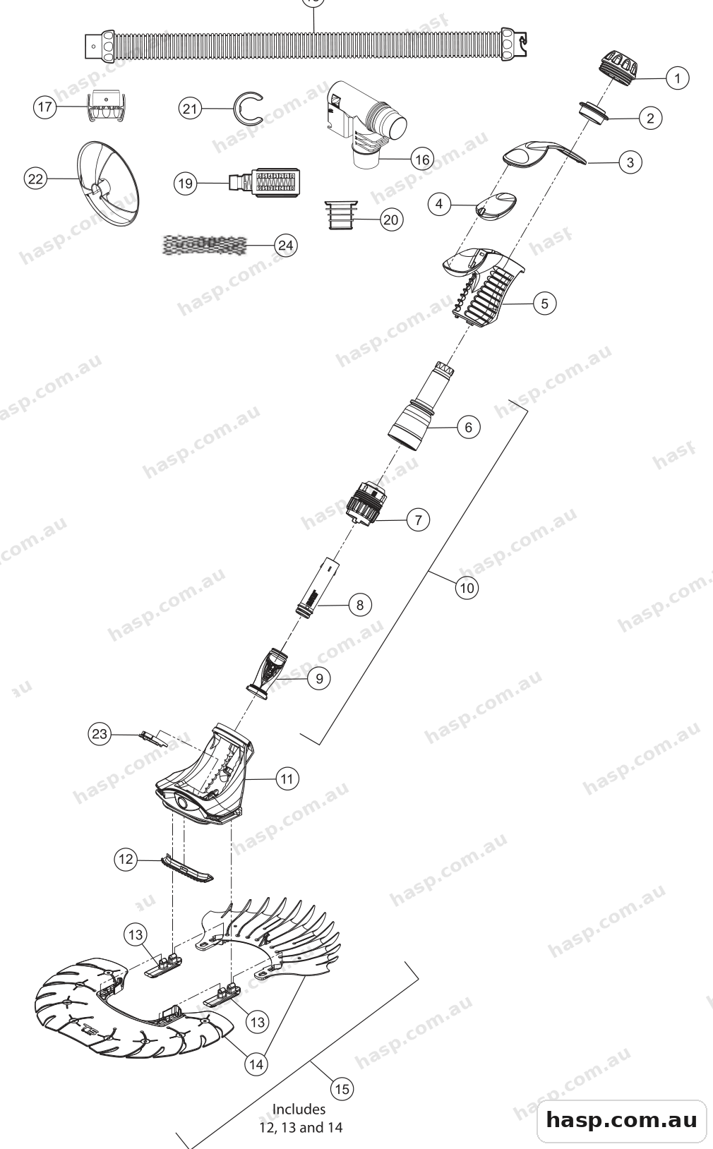 Zodiac T5 CLASSIC Spare Parts