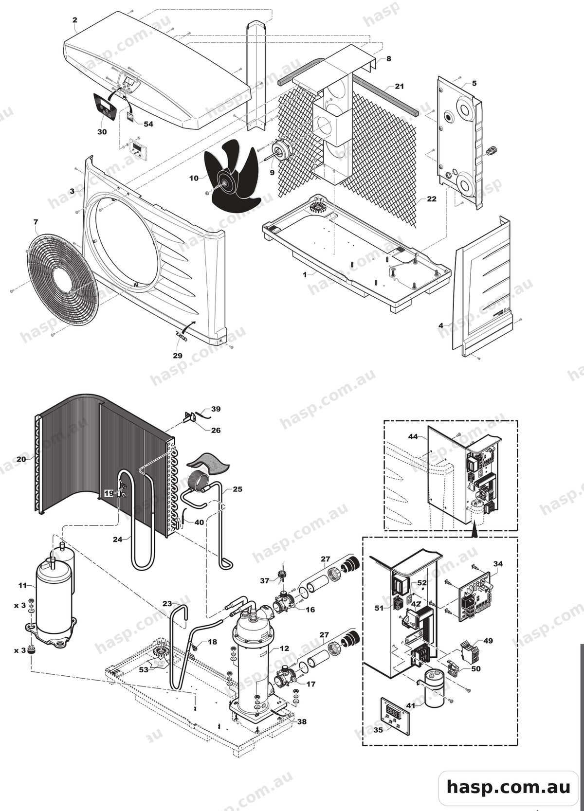 Zodiac ZODIAC Z200 SERIES Spare Parts